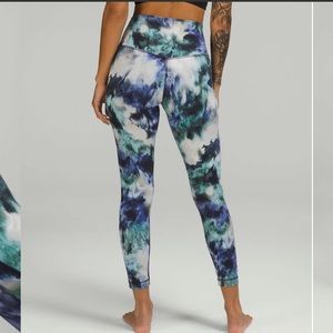 Lululemon Align High-Rise Pant 25” size 4 watercolor
